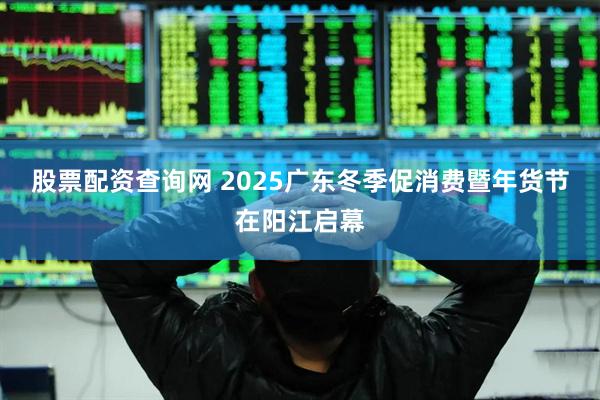 股票配资查询网 2025广东冬季促消费暨年货节在阳江启幕
